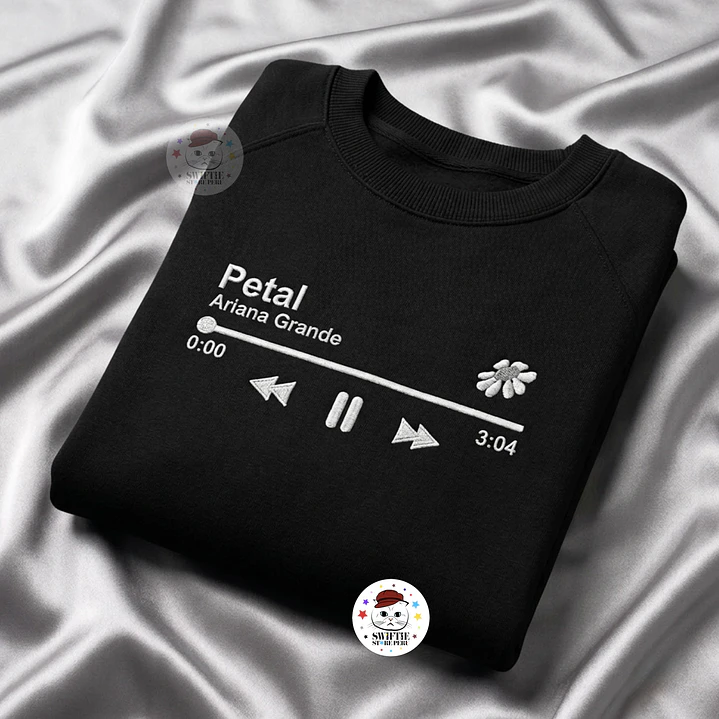 Ariana Grande - Polera Bordada Petal (Music Player) 1