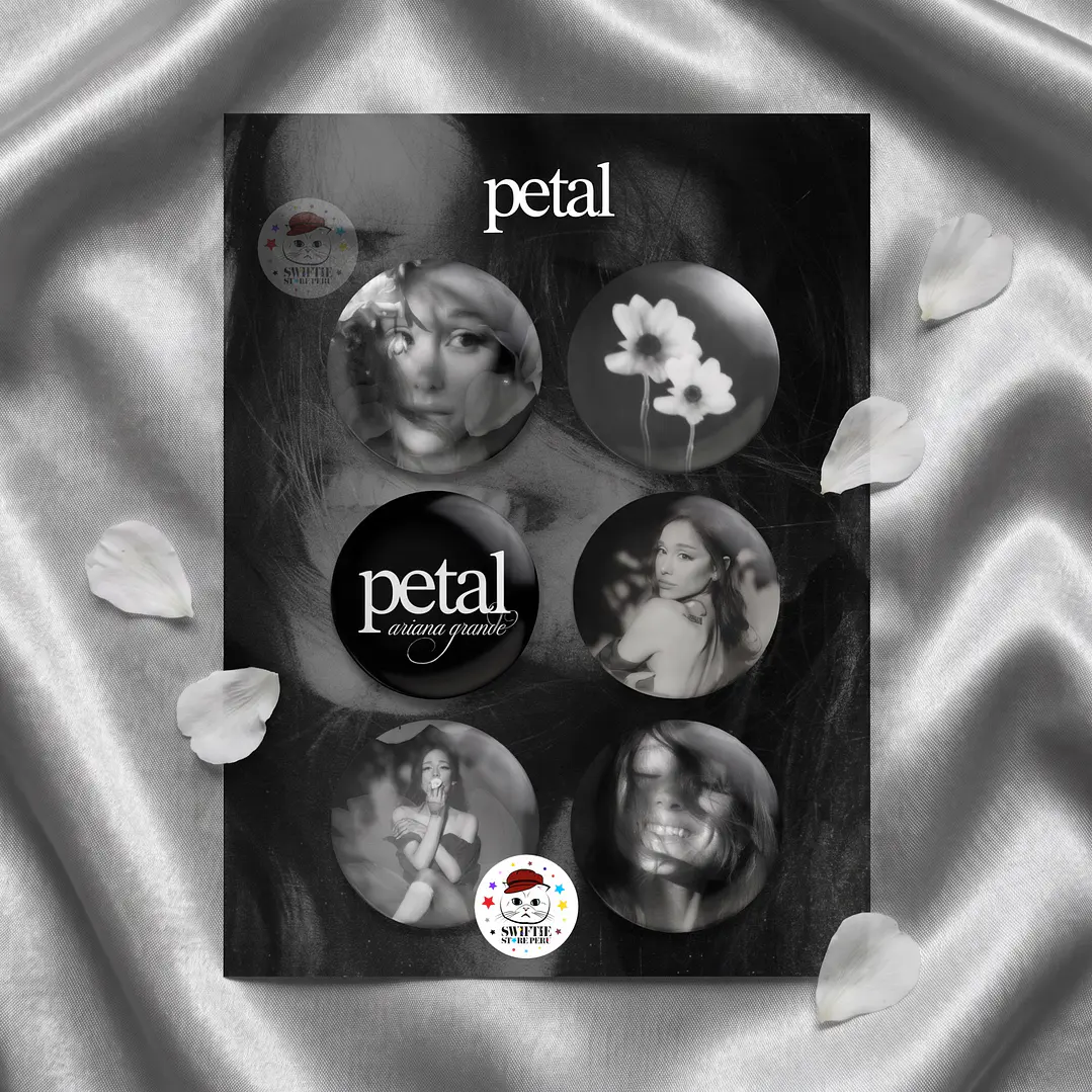 Set de 6 Pines Petal - Ariana Grande 1