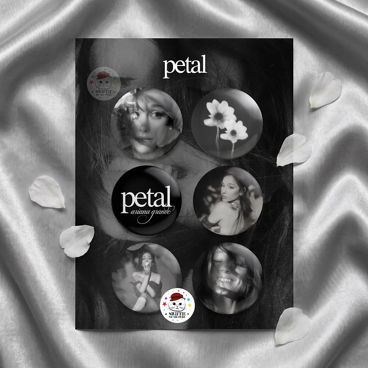 Set de 6 Pines Petal - Ariana Grande 1