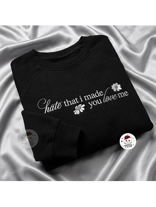 Ariana Grande - Polera Bordada Petal Hate That I Made You Love Me