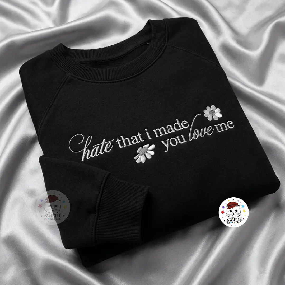 Ariana Grande - Polera Bordada Petal Hate That I Made You Love Me 1