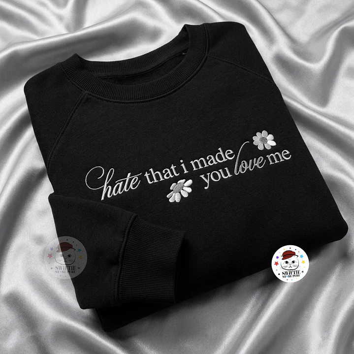 Ariana Grande - Polera Bordada Petal Hate That I Made You Love Me 1