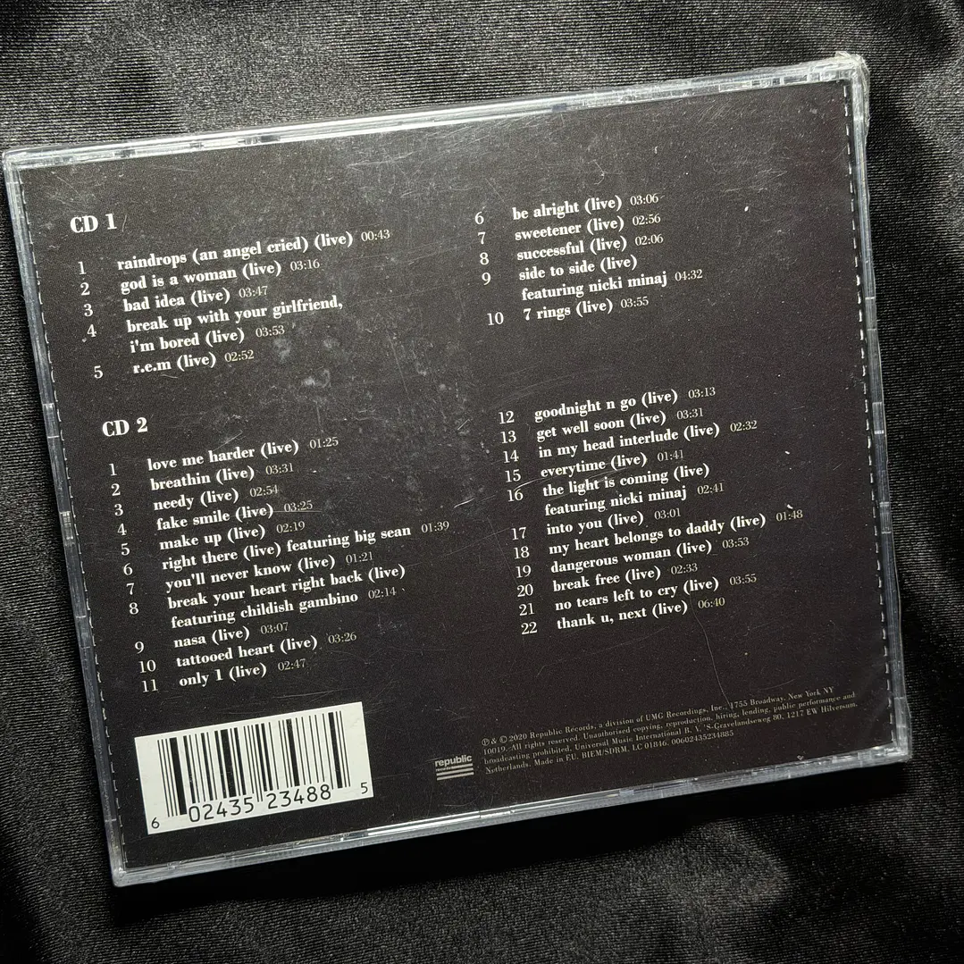 Ariana Grande - k bye for now (swt live) 2CD 2