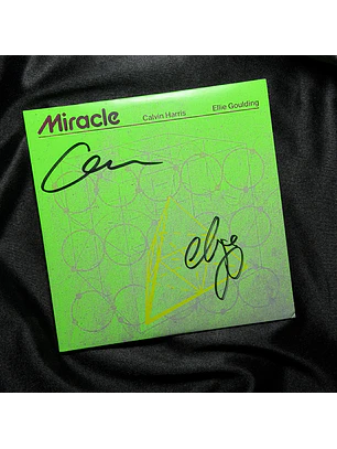 CALVIN HARRIS & ELLIE GOULDING - MIRACLE (SINGLE) FIRMADO