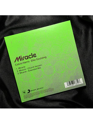 CALVIN HARRIS & ELLIE GOULDING - MIRACLE (SINGLE) FIRMADO