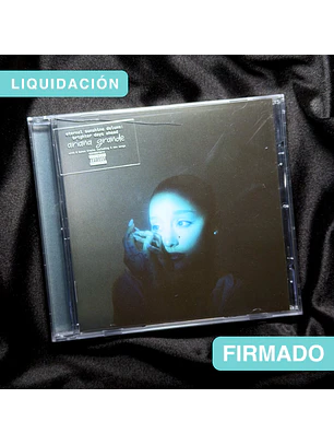 LIQUIDACION ARIANA GRANDE - ETERNAL SUNSHINE DELUXE CD FIRMADO)