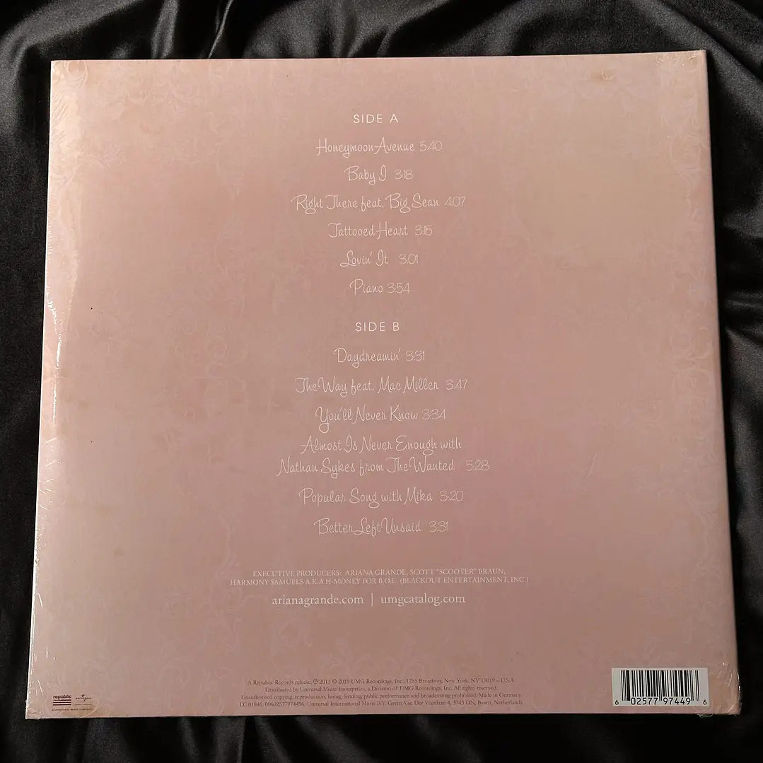 Ariana Grande - Yours Truly (Vinilo) 2