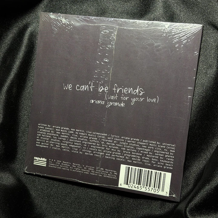 Ariana Grande - we can’t be friends Single CD 2