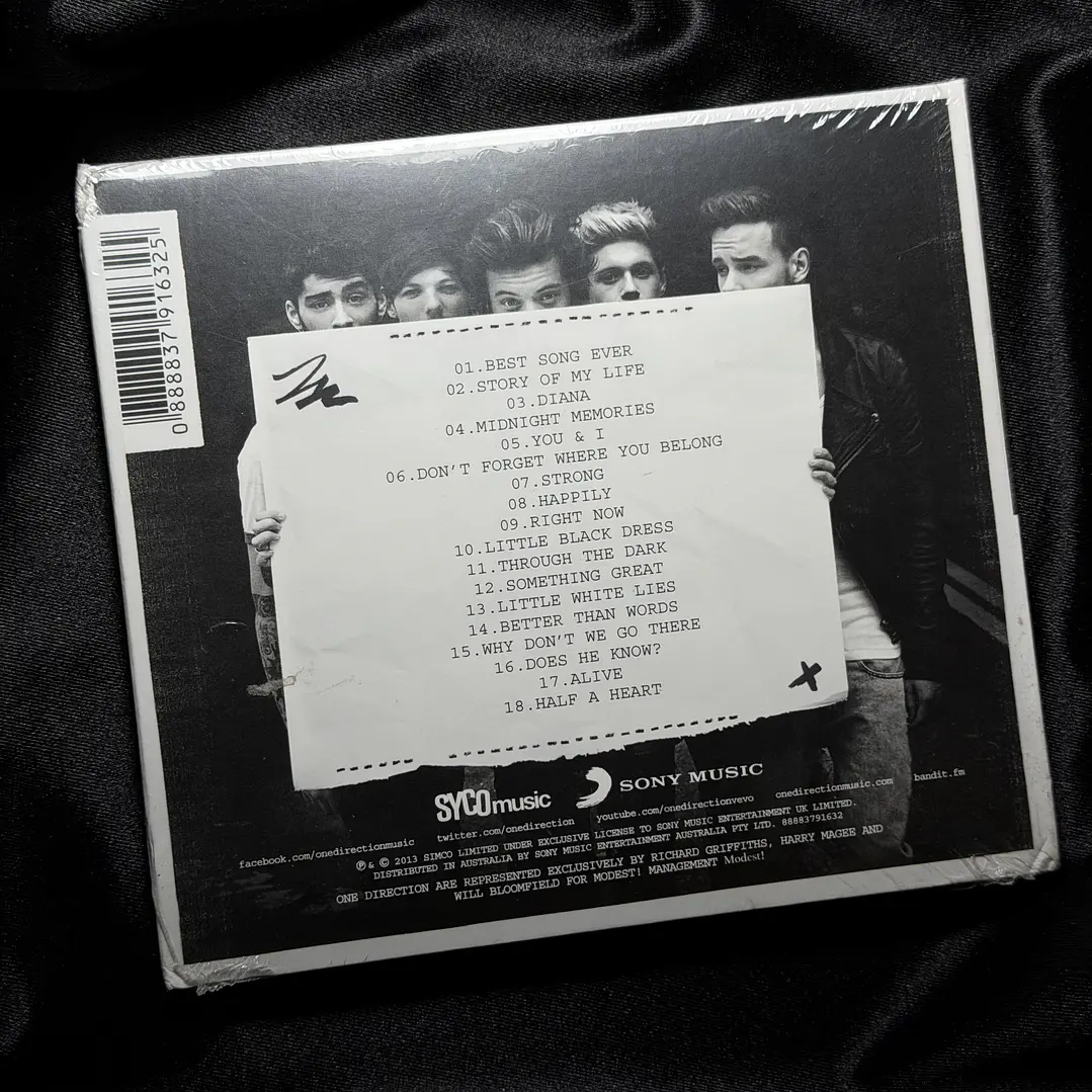 LIQUIDACIÓN - One Direction Midnight Memories Deluxe Digipack CD 4