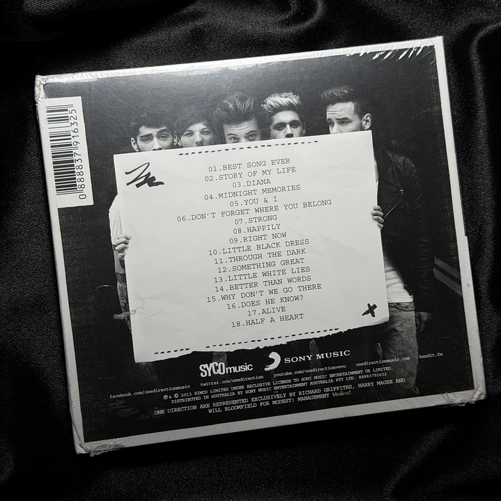 LIQUIDACIÓN - One Direction Midnight Memories Deluxe Digipack CD 4