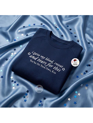 Polera Bordada - You’re On Your Own, Kid