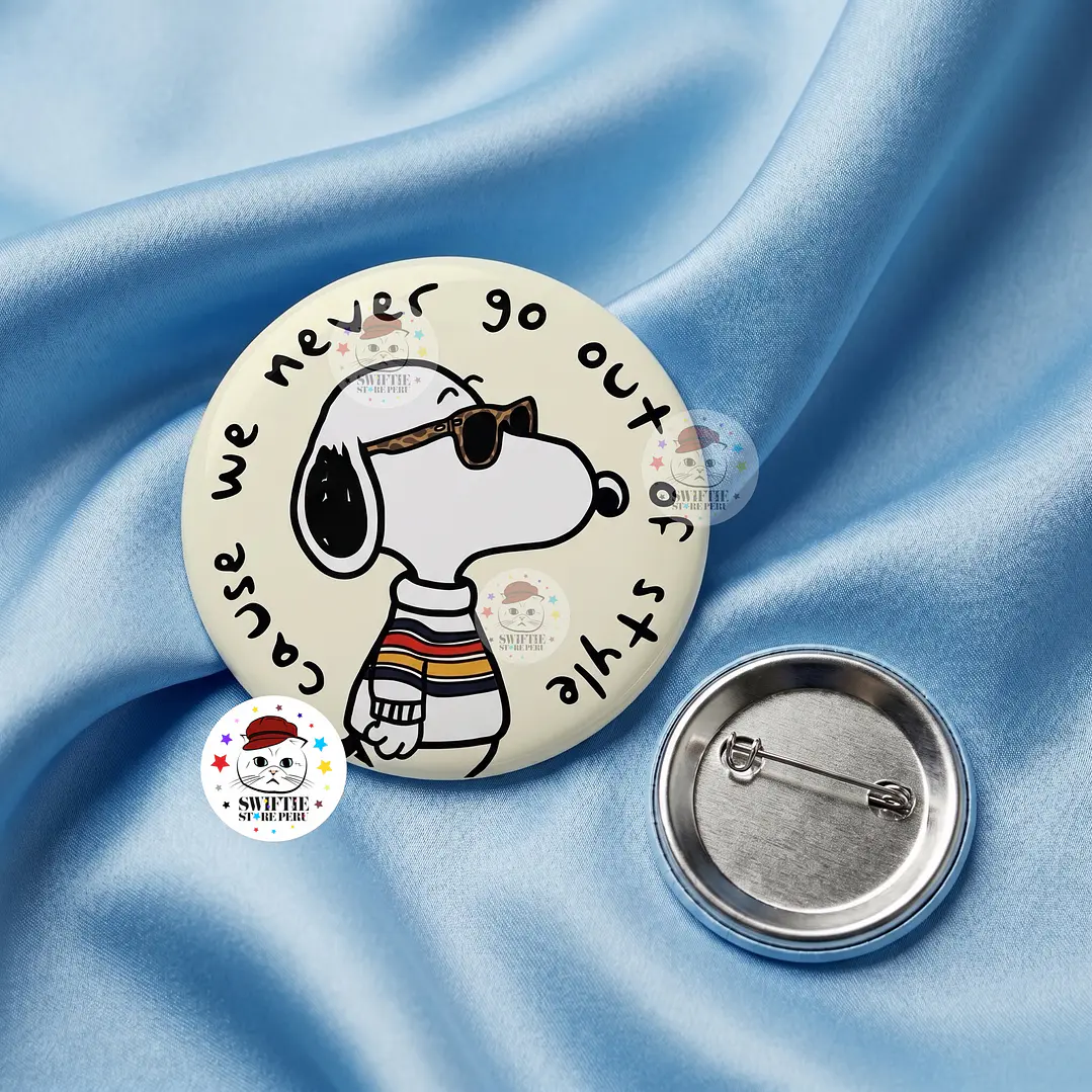 Pin de Botón - 1989 #1 (Snoopy) 1