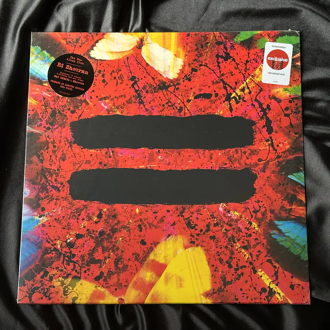 ED SHEERAN - EQUALS VINILO TARGET ROJO 1