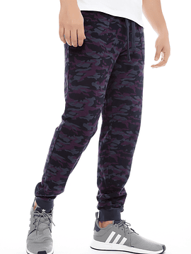 JOGGER DE ALGODON CAMO NAVY