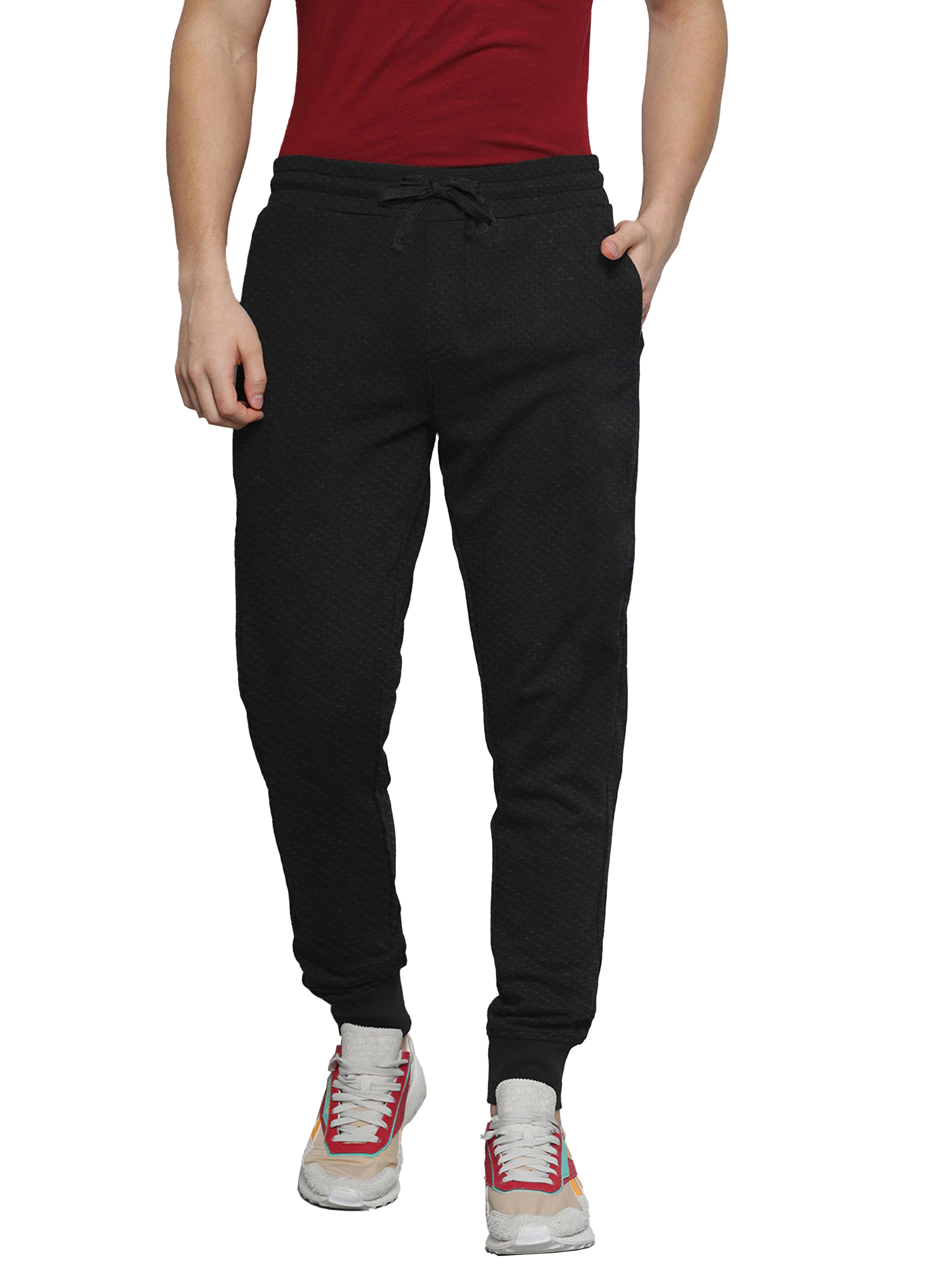 JOGGER INVIERNO NEGRO JACQUARD 1