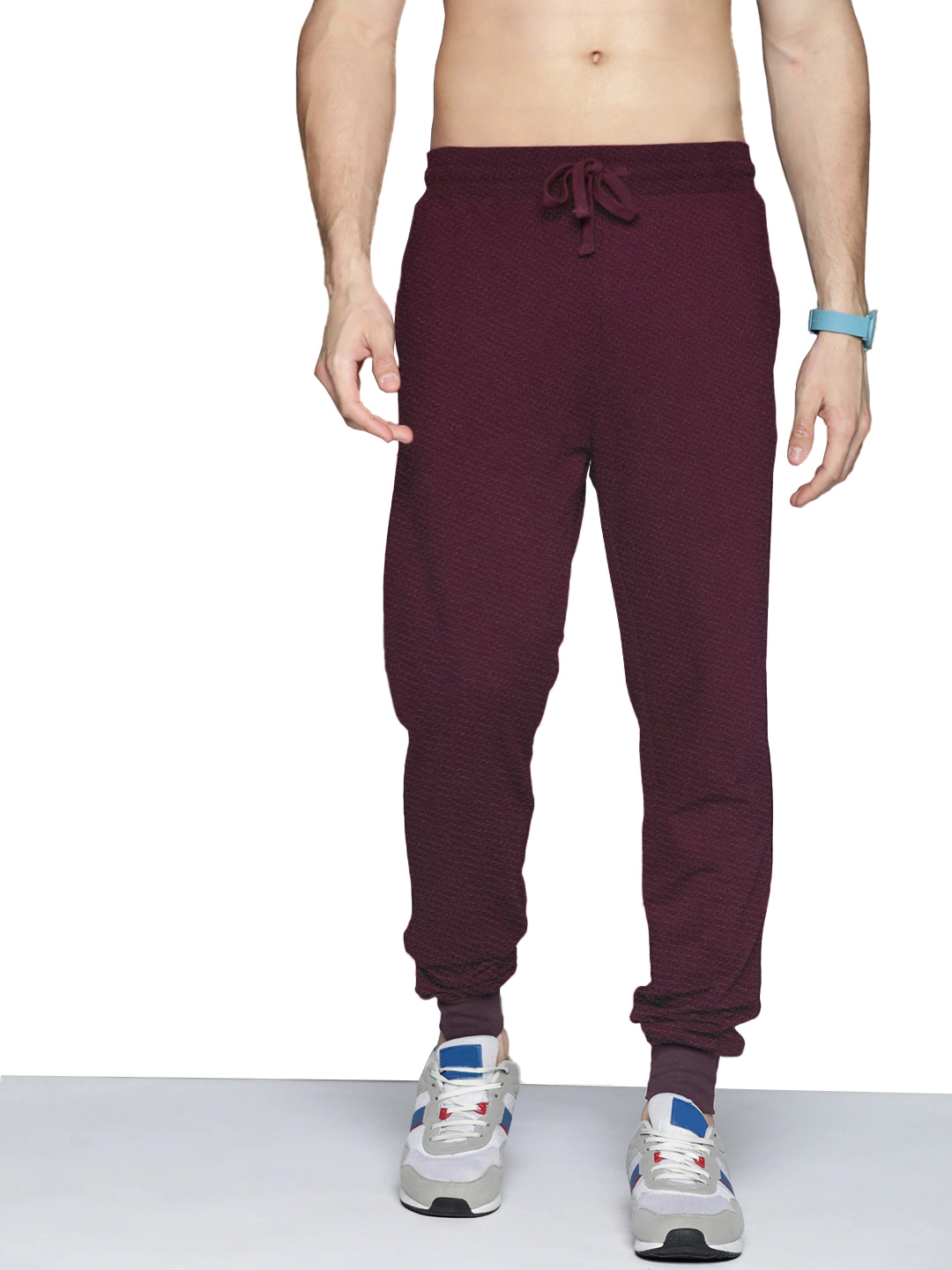 JOGGER INVIERNO  VINO JACQUARD