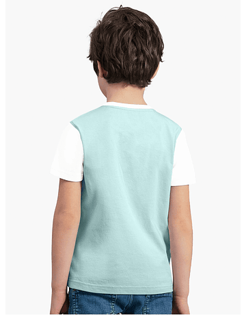 POLO - SWISS LORD KIDS - PATCH  GREEN