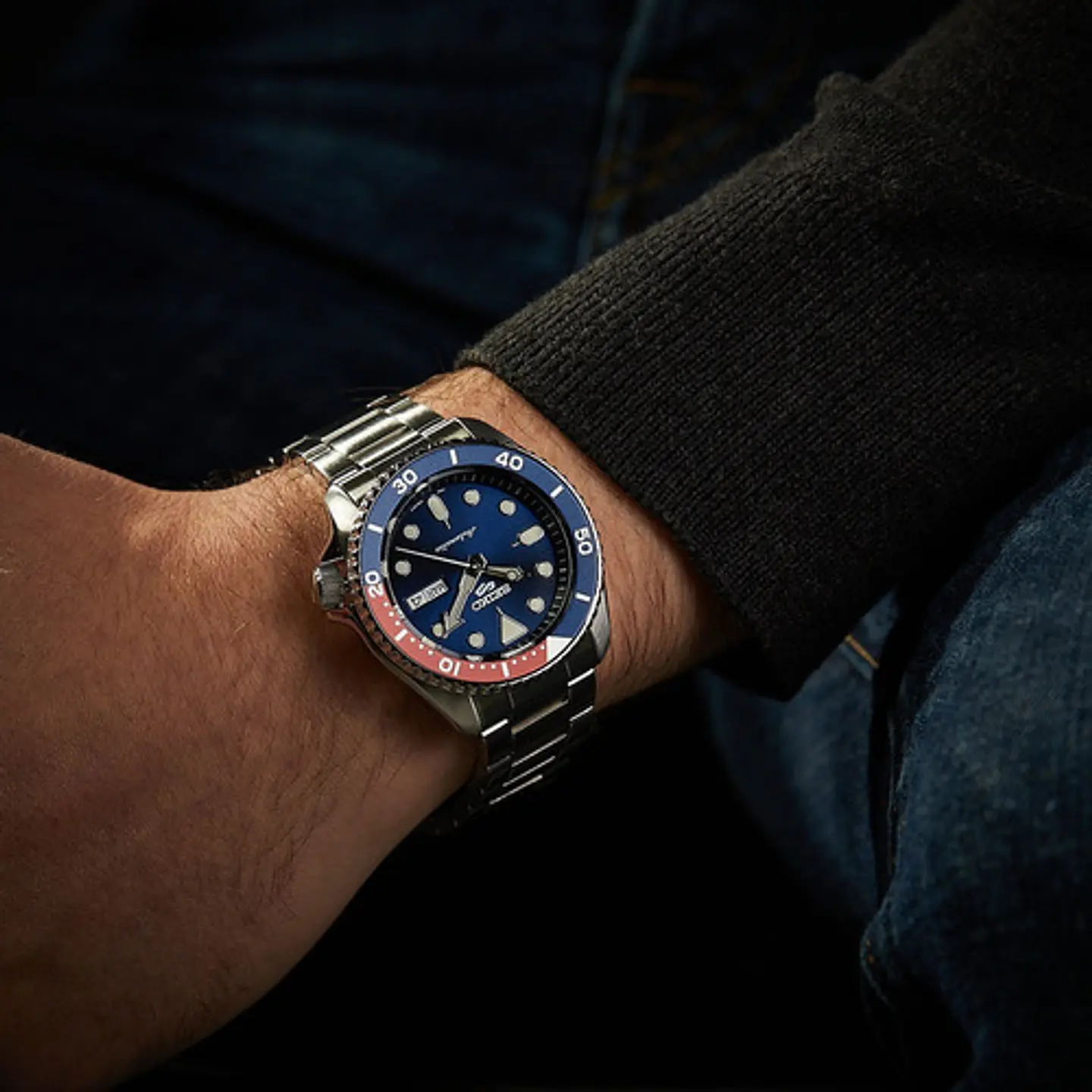 RELOJ SEIKO AUTOMÁTICO HOMBRE SRPD53K1 PEPSI 5