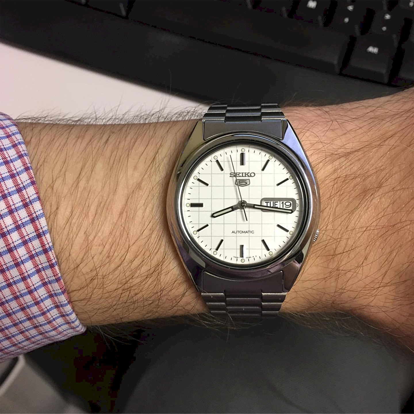 RELOJ SEIKO 5 AUTOMÁTICO SNXF05K 3