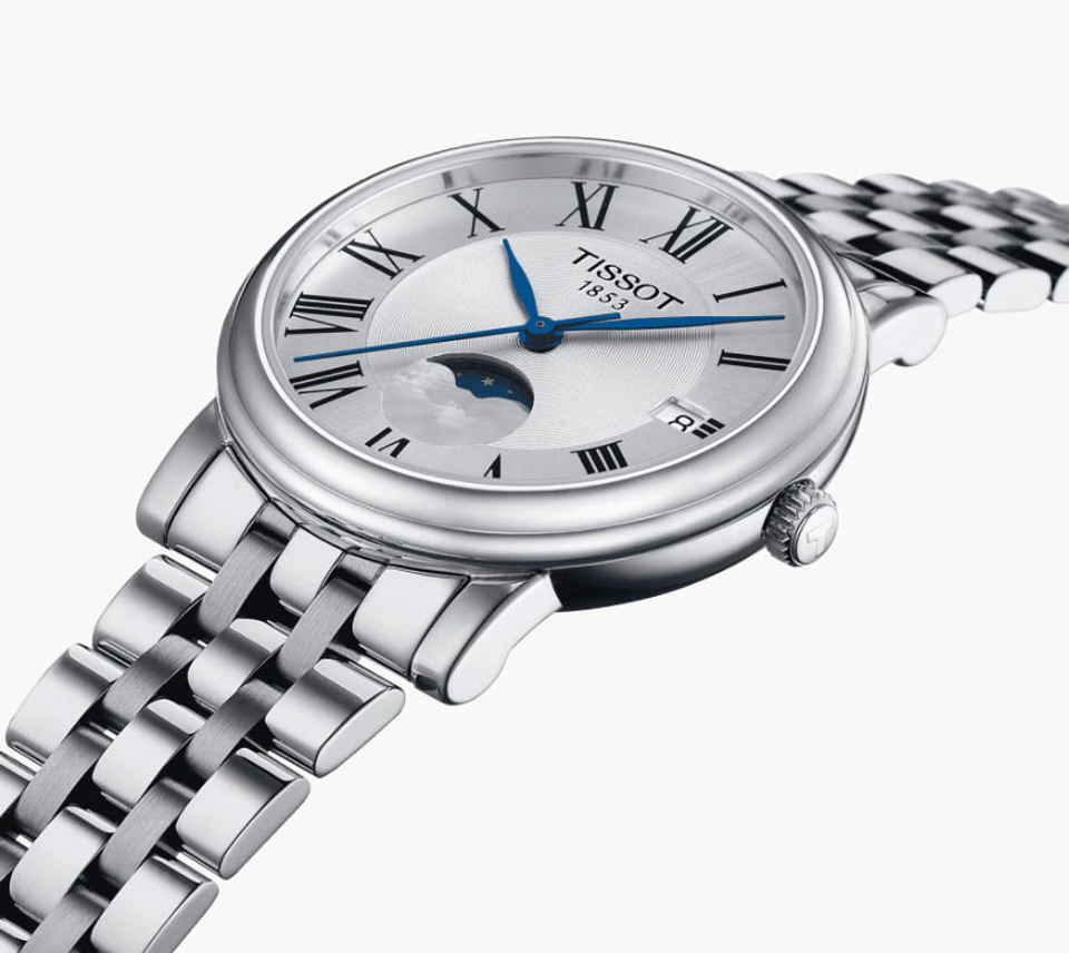 Reloj TISSOT CARSON PREMIUM LADY MOONPHASE Mujer T122.223.11.033.00 4