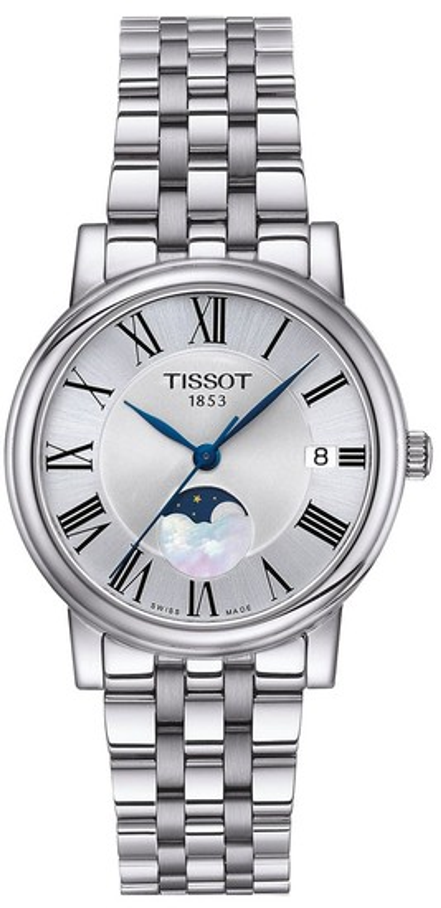 Reloj TISSOT CARSON PREMIUM LADY MOONPHASE Mujer T122.223.11.033.00 1