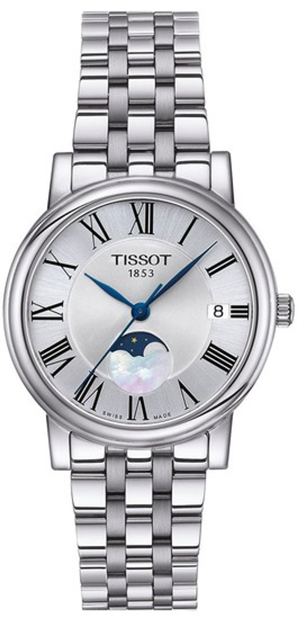 Reloj TISSOT CARSON PREMIUM LADY MOONPHASE Mujer T122.223.11.033.00 1