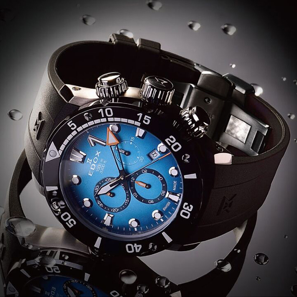 Reloj Edox Cronógrafo Hombre 10242TINVIN 4