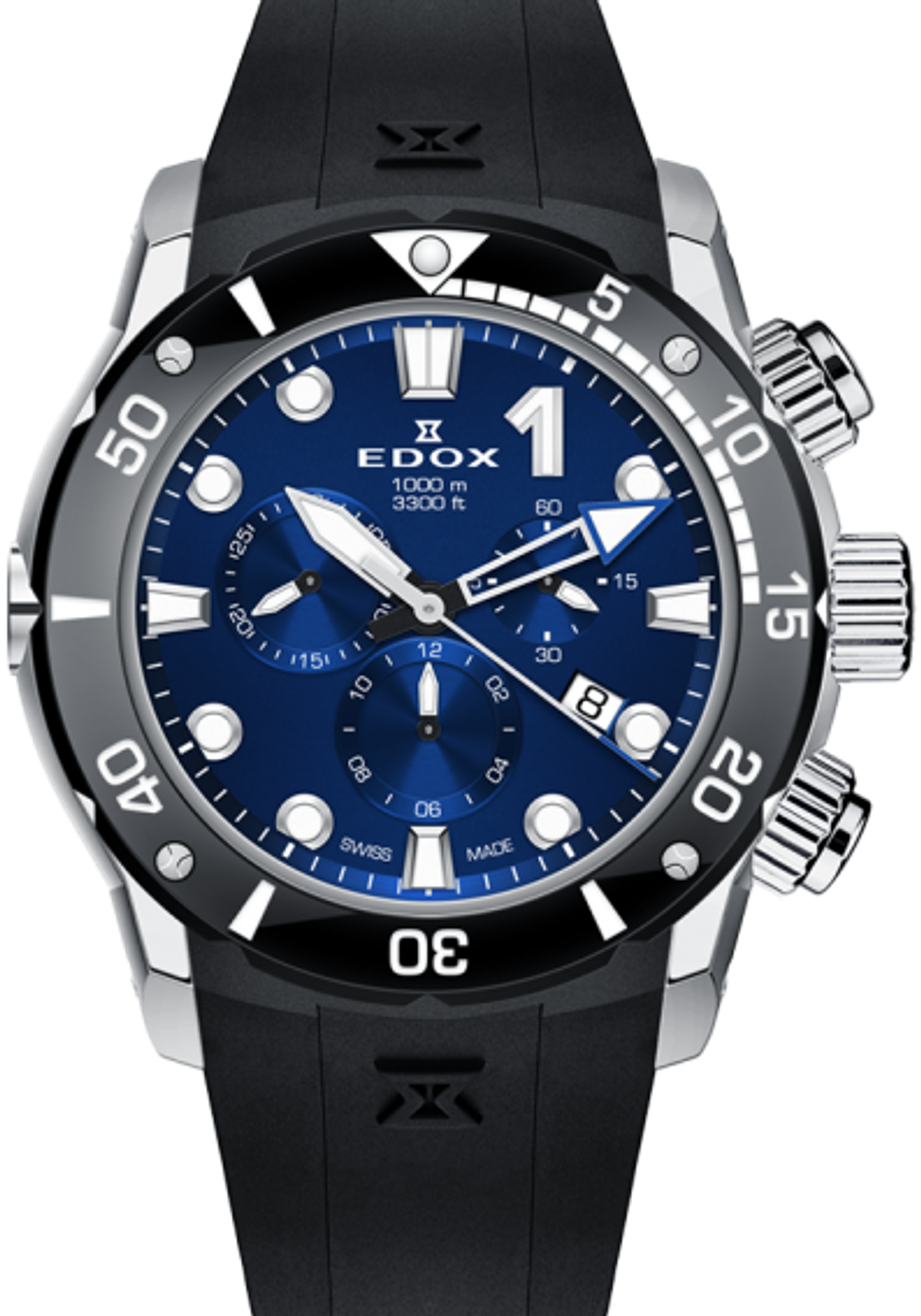 Reloj Edox Cronógrafo Hombre 10242TINVIN 1