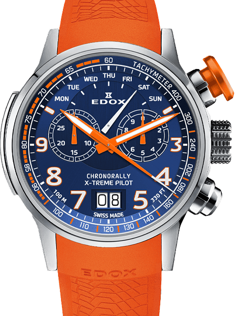 Reloj Edox CHRONORALLY X-TREME PILOT 38001.TINOCAO BUO3