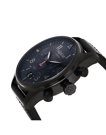 Reloj ALPINA Startimer Pilot Chronograph  Black Dial  AL-372BBG4FBS6