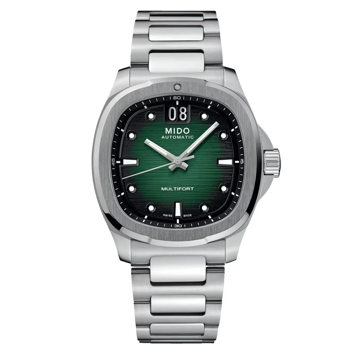 Reloj Mido Multifort TV Big Date Automático Verde M049.526.11.091.00 2