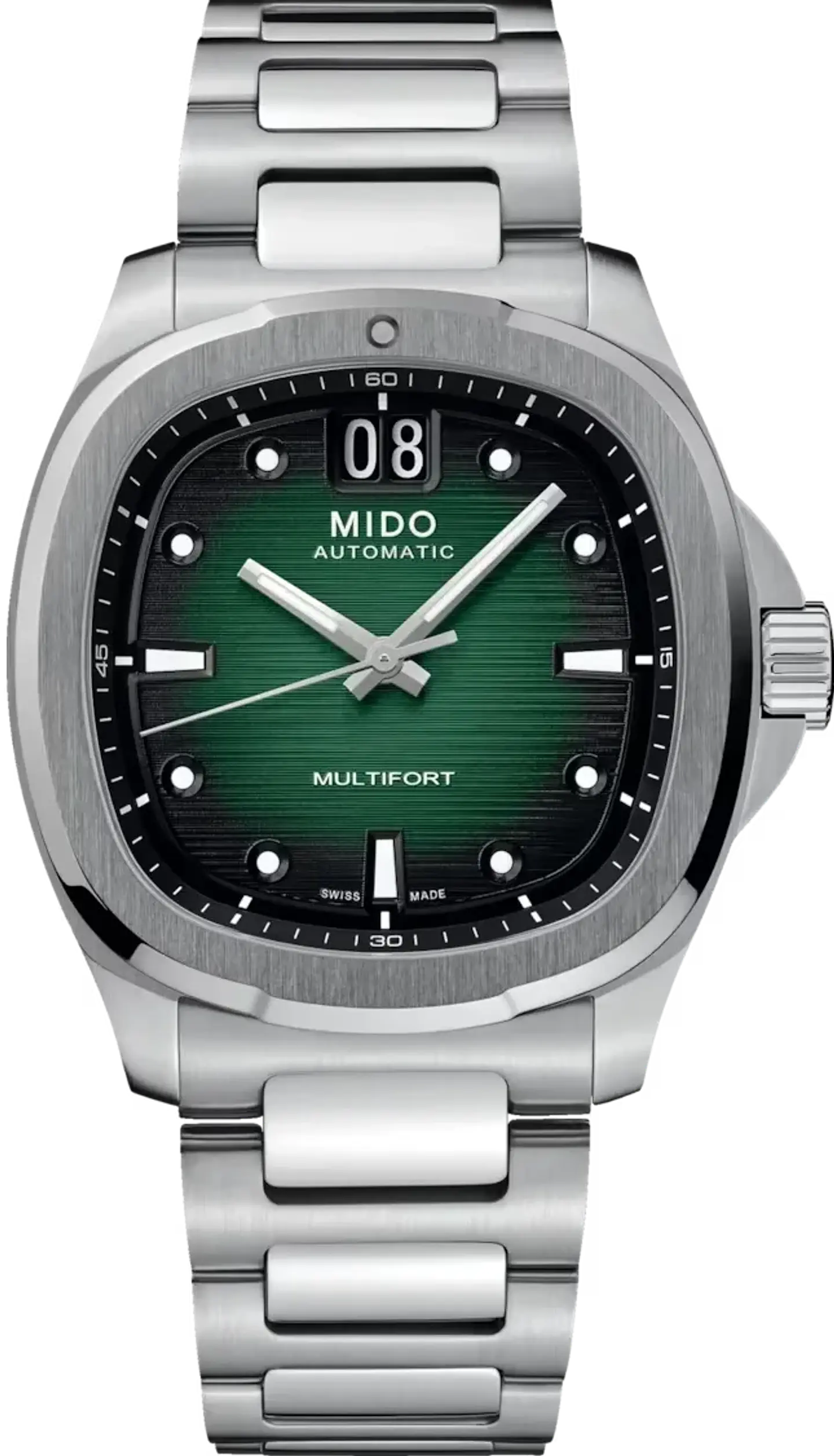 Reloj Mido Multifort TV Big Date Automático Verde M049.526.11.091.00 1