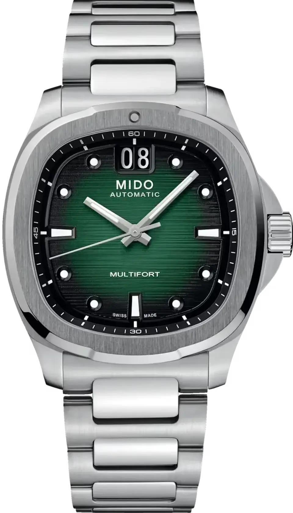 Reloj Mido Multifort TV Big Date Automático Verde M049.526.11.091.00 1