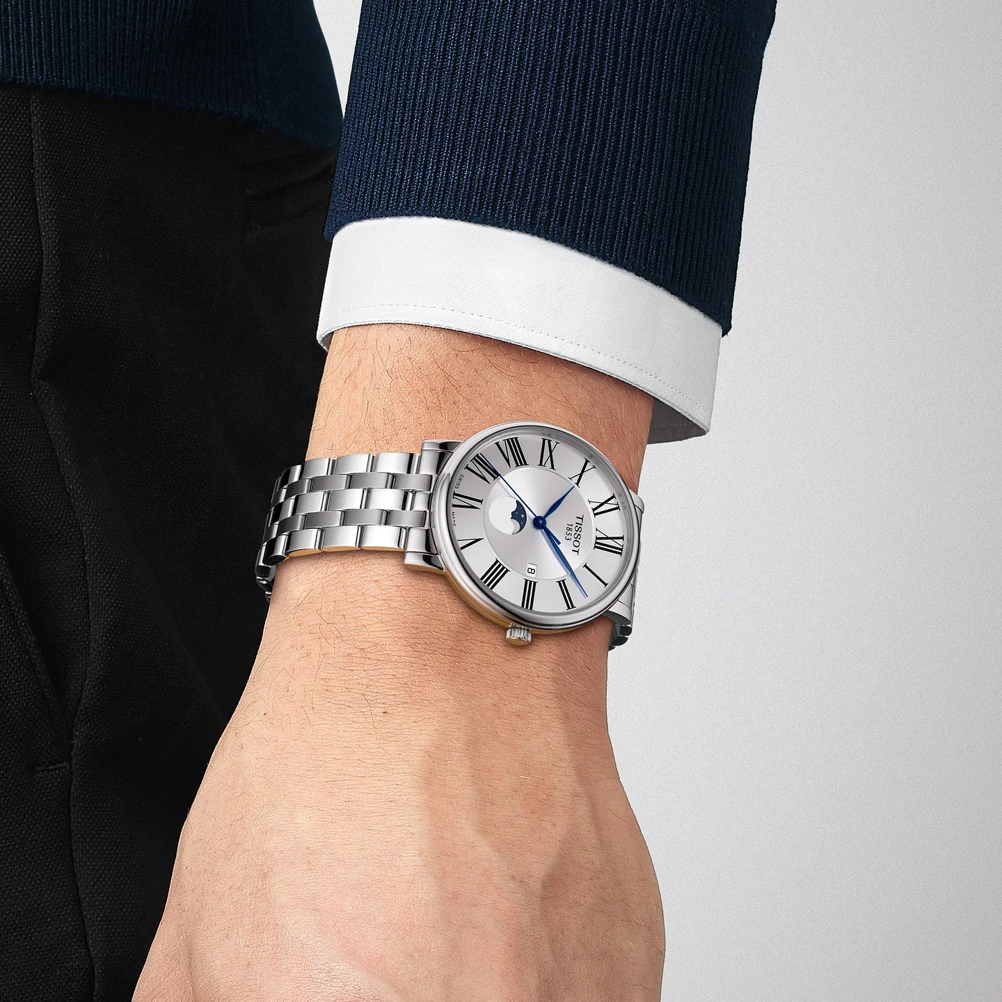 Reloj TISSOT CARSON PREMIUM MOONPHASE Hombre T122.423.11.033.00 4