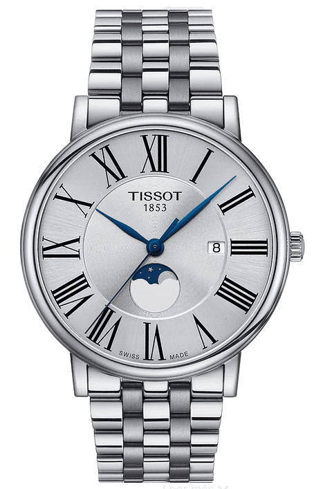 Reloj TISSOT CARSON PREMIUM MOONPHASE Hombre T122.423.11.033.00
