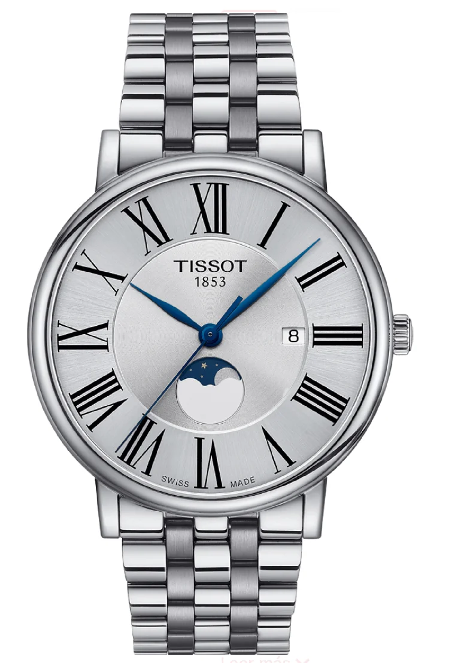 Reloj TISSOT CARSON PREMIUM MOONPHASE Hombre T122.423.11.033.00 1