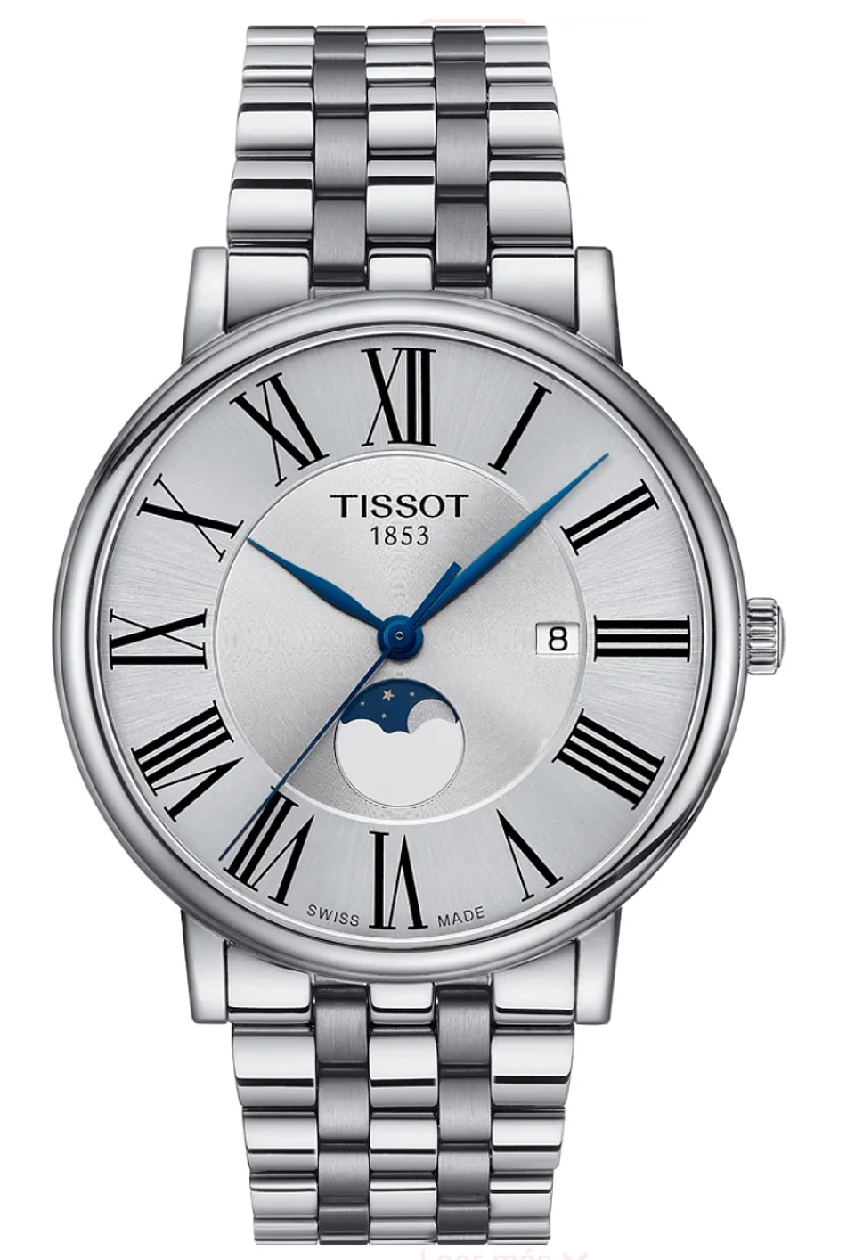 Reloj TISSOT CARSON PREMIUM MOONPHASE Hombre T122.423.11.033.00 1