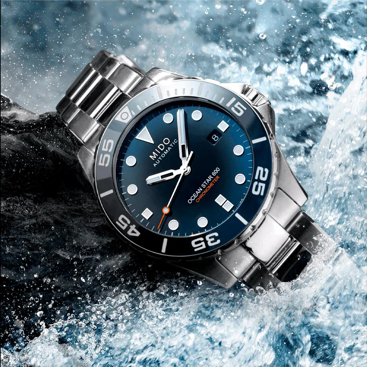 Reloj Mido Ocean Star 600 Chronometer M026.608.11.041.01 3