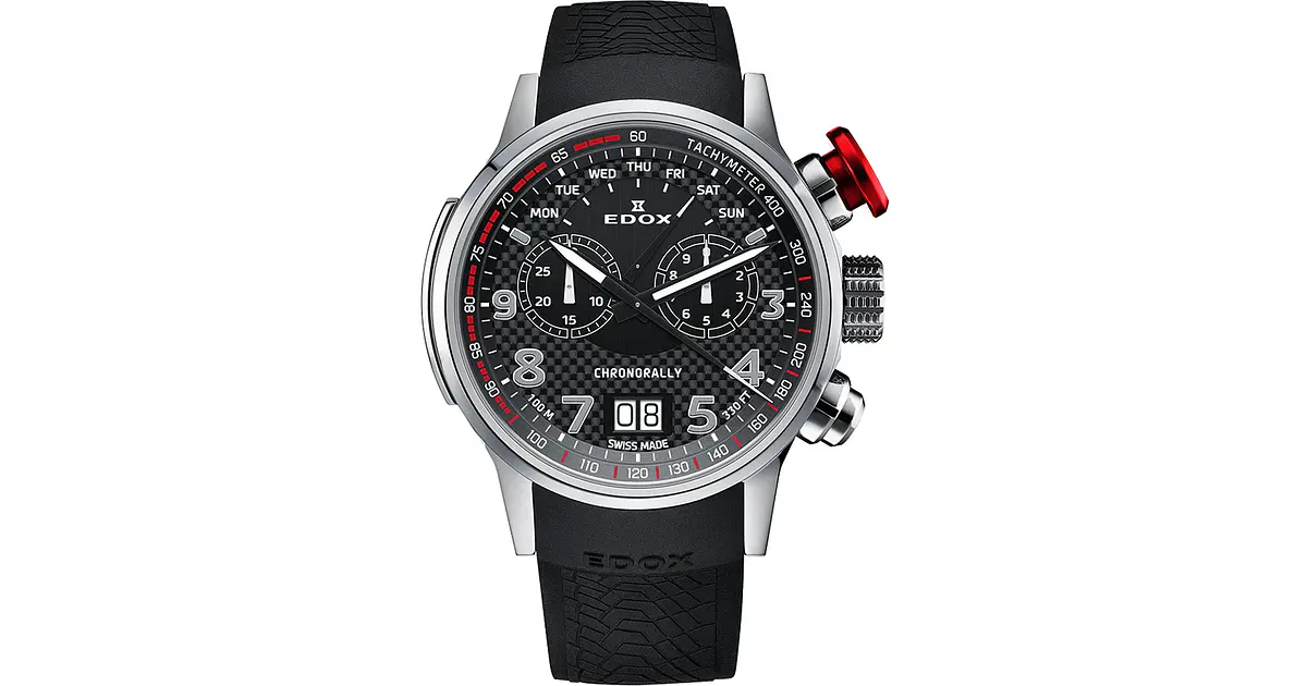 Reloj Edox Chronorally Chronograph 38001.TINNROS