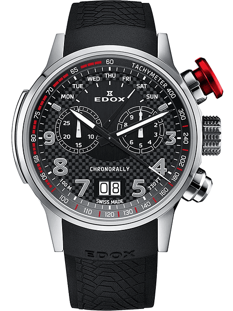 Reloj Edox Chronorally Chronograph 38001.TINNROS