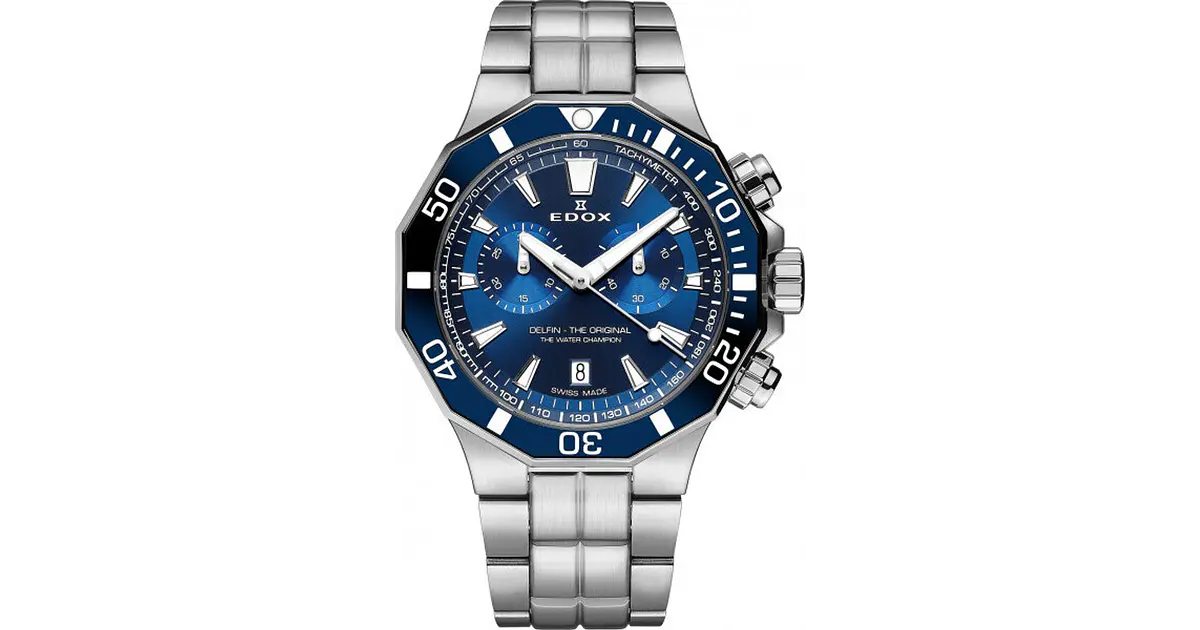 Reloj Edox Delfin The Original Chronograph 10112-3BUM-BUIN