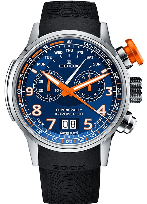 Reloj Edox Chronorally X-Treme Pilot 38001-TINOCA-BUO3