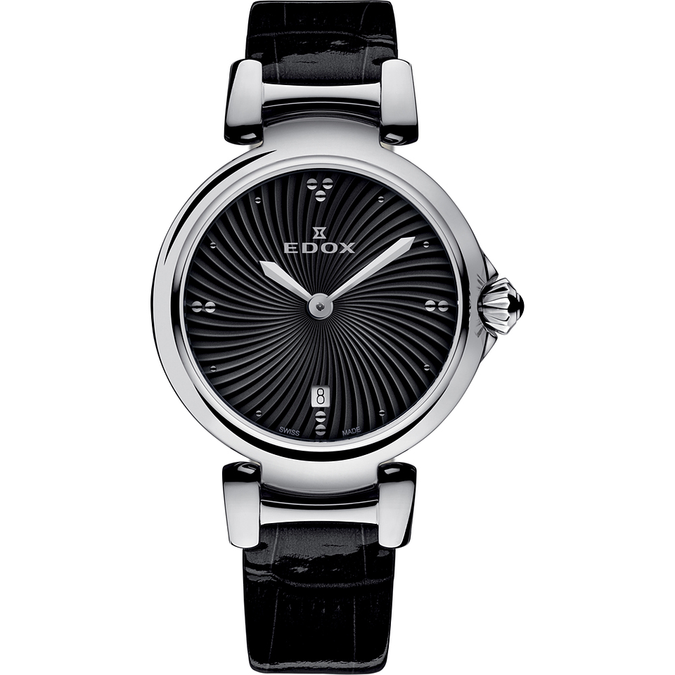 Reloj Edox Les Bémonts Ultra Slim 57002-3C-NIN 1