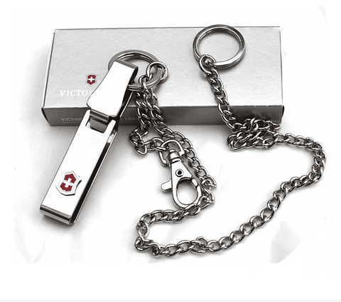 Llavero Victorinox Multiclip con Dos Cadenas 4.1860