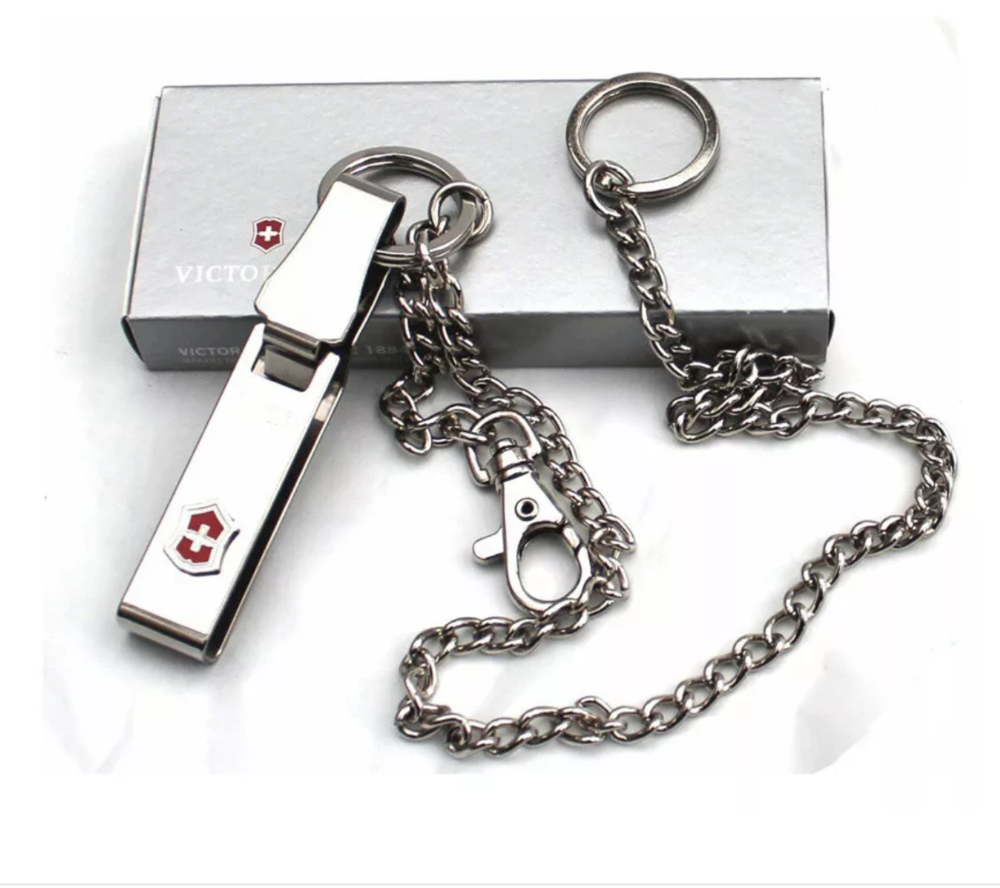 Llavero Victorinox Multiclip con Dos Cadenas 4.1860 1