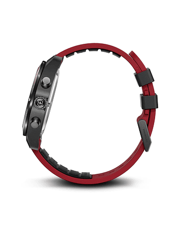 Reloj Victorinox Swiss Army Chrono Correa de Caucho Negro/Rojo