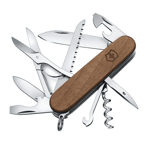 Navaja Victorinox Huntsman de Madera Nuez  1.3711.63