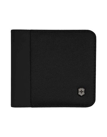 Billetera Victorinox Bi-Fold con Protección RFID Negra – Ref. 653363