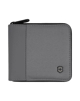 Billetera Victorinox Zip-Around con Protección RFID Gris   653368