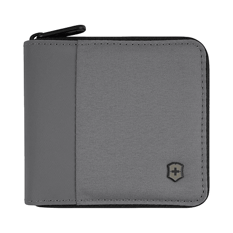 Billetera Victorinox Zip-Around con Protección RFID Gris   653368